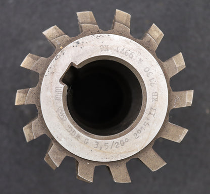 Bild des Artikels PWS-Zahnrad-Wälzfräser-m=-3,5mm-EGW-20°-BPII-Ø100x108xØ40mm-1gg.-Links