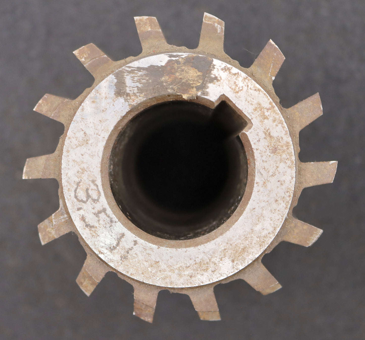 Bild des Artikels PWS-Zahnrad-Wälzfräser-m=-3,5mm-EGW-20°-BPII-nach-DIN-3972-Ø100x108xØ40mm-LKN