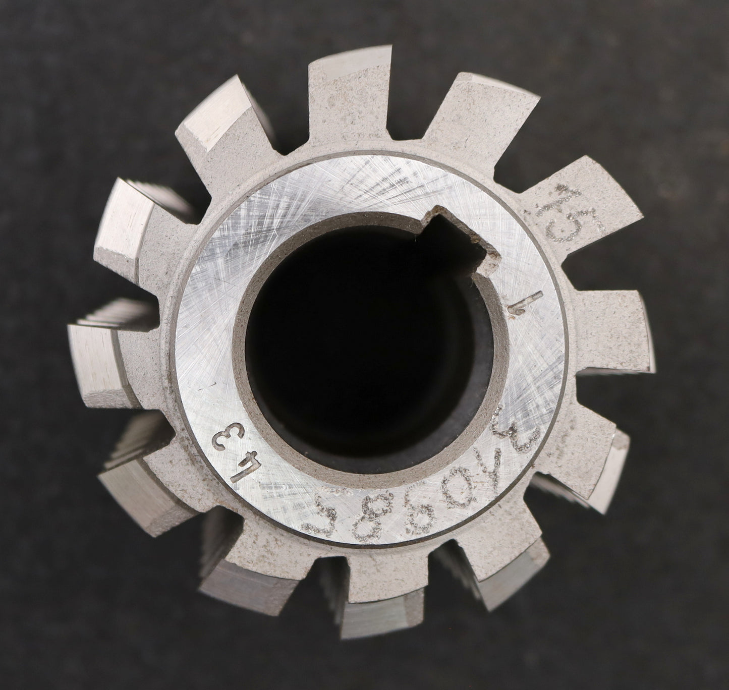 Bild des Artikels PWS-Zahnrad-Wälzfräser-m=-3,0mm-EGW-20°-BPII-DIN-3972-Ø80x71xØ32mm-mit-LKN