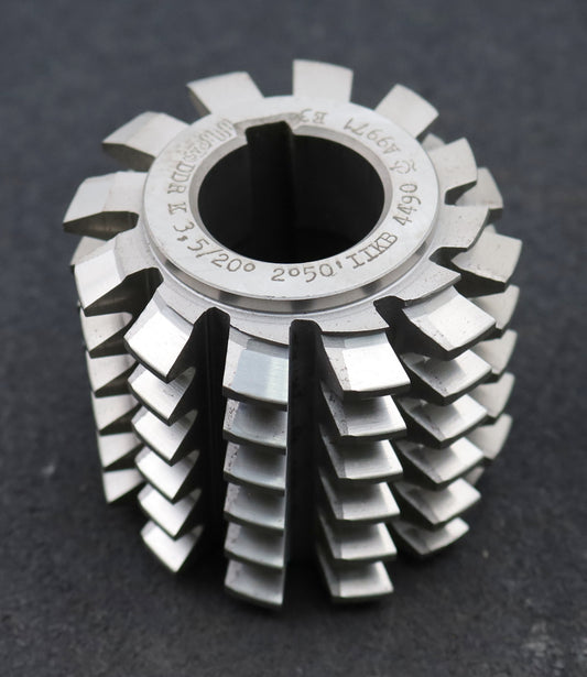 Bild des Artikels PWS-Zahnrad-Wälzfräser-m=-3,5mm-EGW-20°-BPII-nach-DIN-3972-Ø80x71xØ32mm-LKN