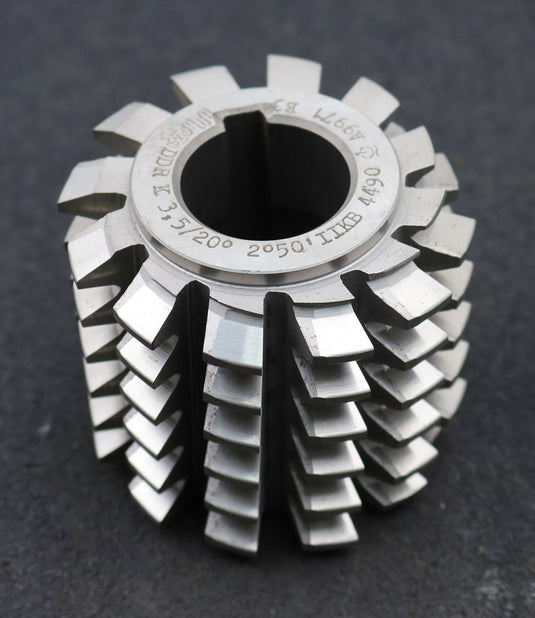 Bild des Artikels PWS-Zahnrad-Wälzfräser-m=-3,5mm-EGW-20°-BPII-nach-DIN-3972-Ø80x71xØ32mm-LKN