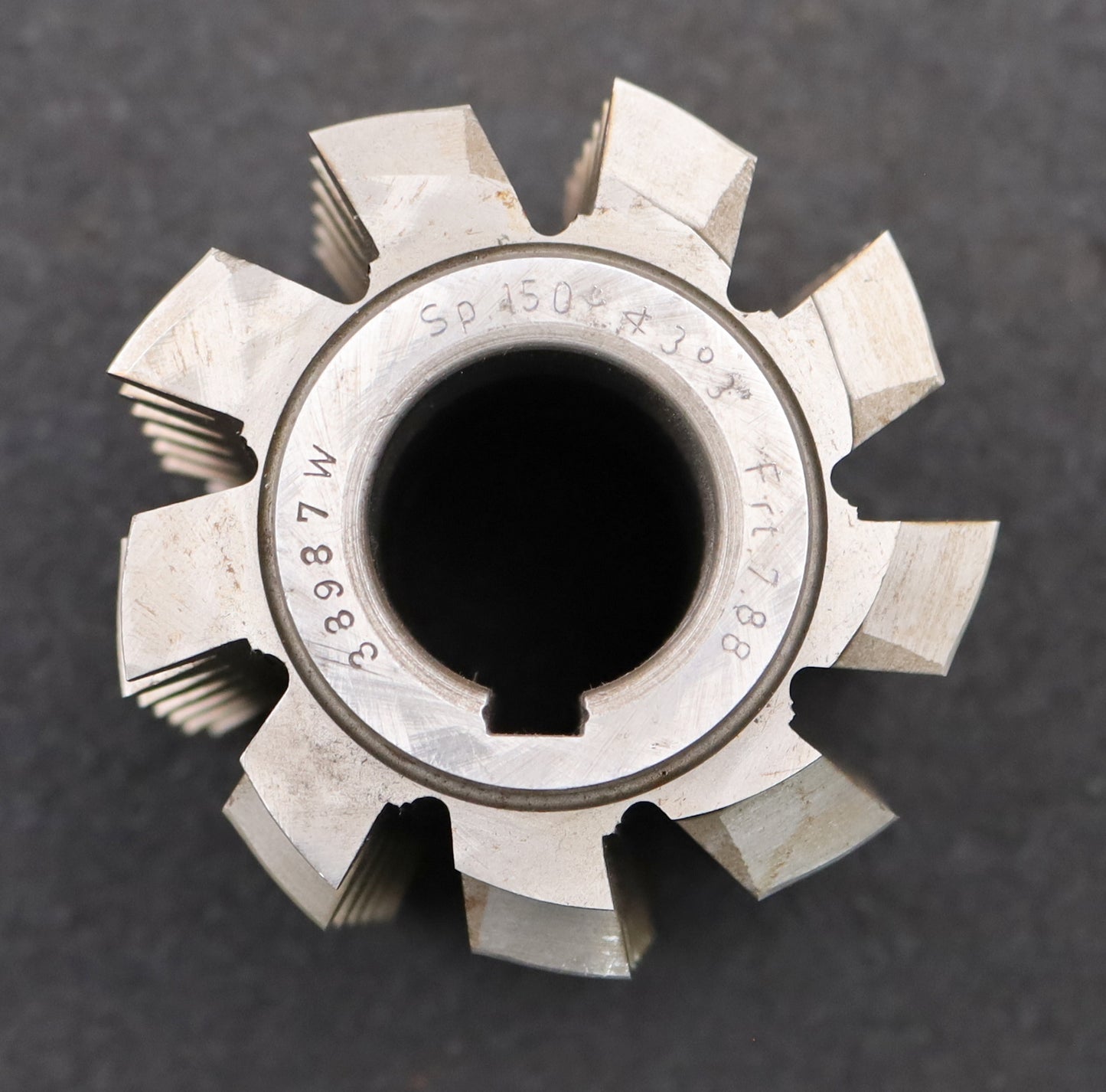 Bild des Artikels PWS-Zahnrad-Wälzfräser-m=-3,25mm-EGW-20°-BPIII-nach-DIN-3972-Ø80x70xØ32mm