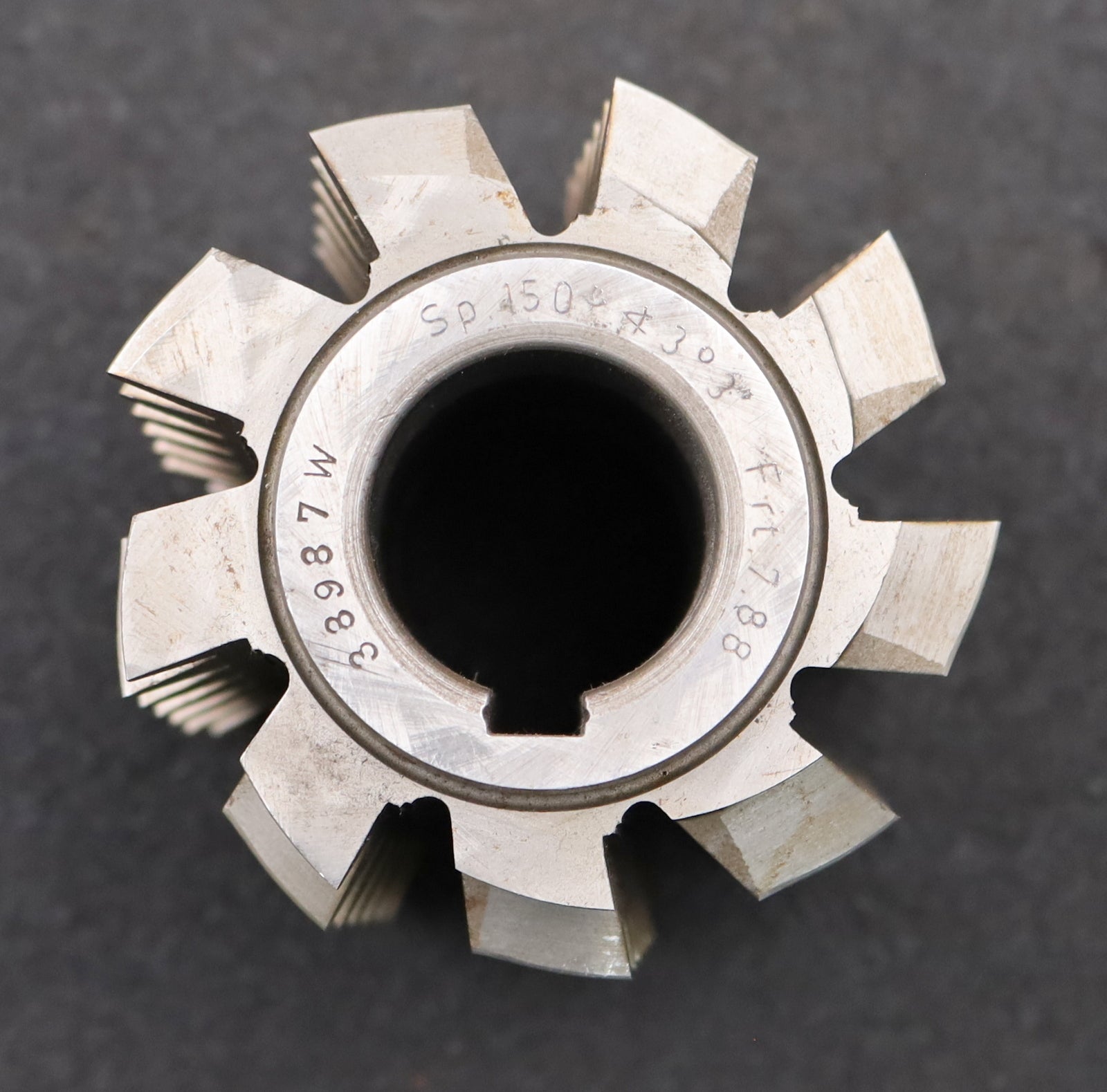 Bild des Artikels PWS-Zahnrad-Wälzfräser-m=-3,25mm-EGW-20°-BPIII-nach-DIN-3972-Ø80x70xØ32mm