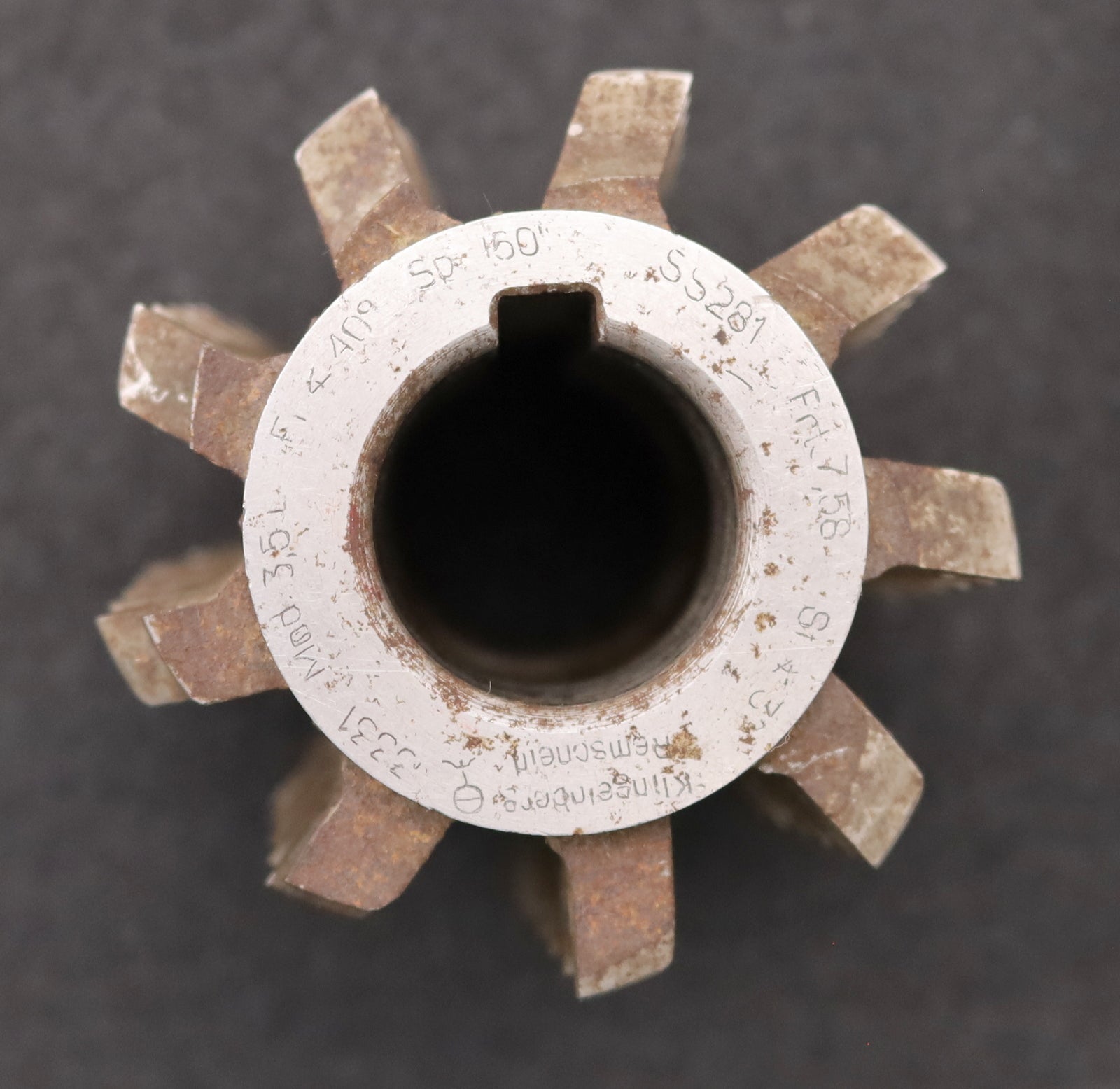 Bild des Artikels PWS-Zahnrad-Wälzfräser-m=-3,5mm-EGW-20°-BPII-nach-DIN-3972-Ø73x76xØ27mm-mit-LKN