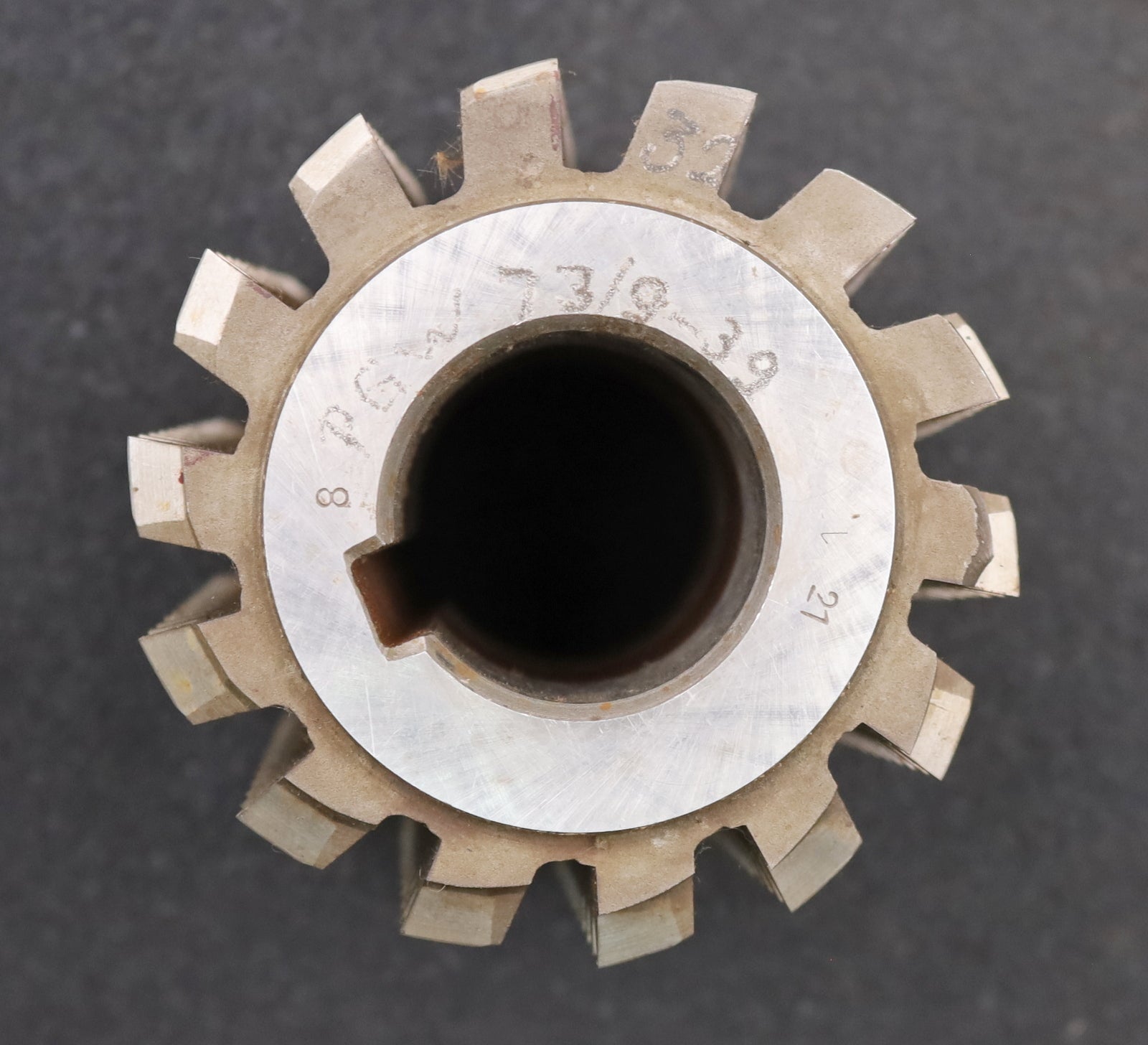 Bild des Artikels PWS-Zahnrad-Wälzfräser-m=-3,0mm-EGW-20°-BPIII-nach-DIN-3972-Ø100x109xØ40mm-LKN
