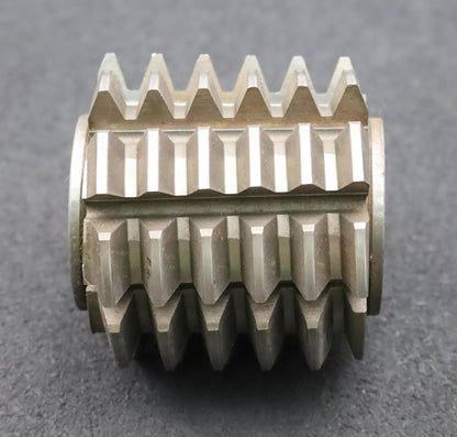 Bild des Artikels FETTE-Zahnrad-Wälzfräser-m=-3,75mm-EGW-20°-BPIII-nach-DIN-3972-Ø79x75xØ27mm-LKN