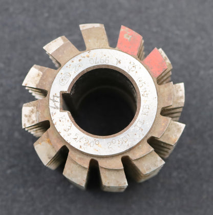 Bild des Artikels PWS-Zahnrad-Wälzfräser-m=-3,5mm-EGW-20°-BPII-nach-DIN-3972-Ø79x71xØ32mm-mit-LKN