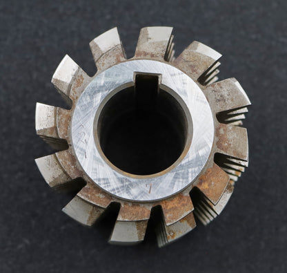 Bild des Artikels PWS-Zahnrad-Wälzfräser-m=-3,5mm-EGW-20°-BPII-nach-DIN-3972-Ø79x71xØ32mm-mit-LKN