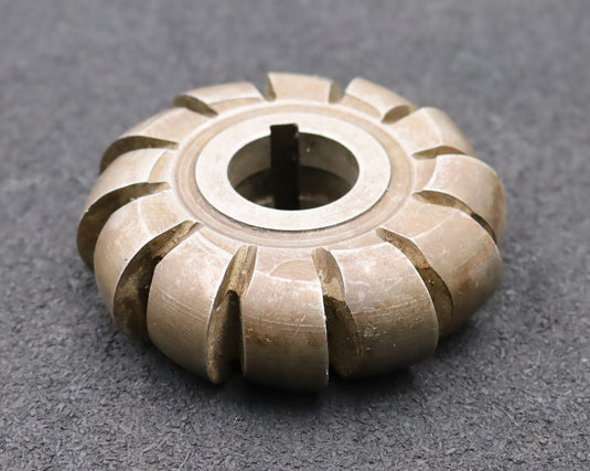 Bild des Artikels Halbrund-Formfräser-konvex-Radiusfräser-Radius-14mm-Ø90x28xØ27mm-mit-LKN