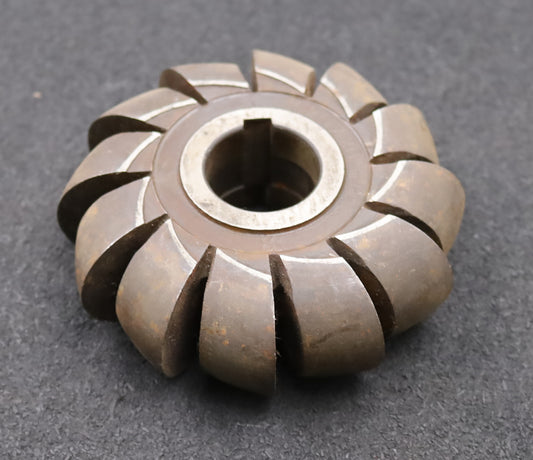 Bild des Artikels Halbrund-Formfräser-konvex-Radiusfräser-Radius-20mm-Ø120x40xØ32mm-mit-LKN-HSS