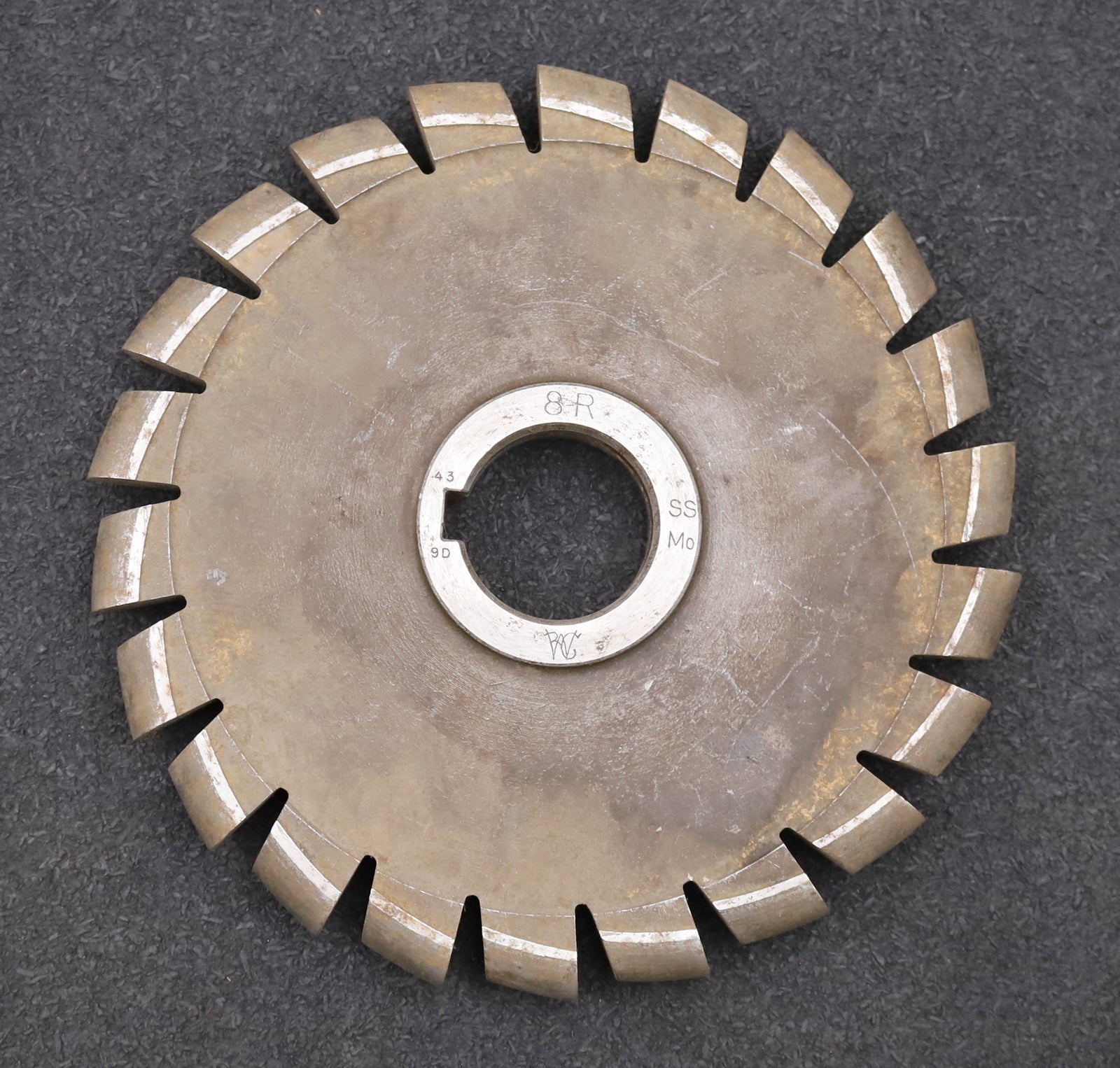 Bild des Artikels Halbrund-Formfräser-konvex-Radiusfräser-Radius-8mm-Ø160x16xØ32mm-mit-LKN