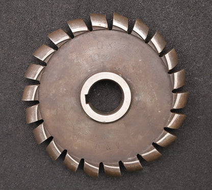 Bild des Artikels B&V-Halbrund-Formfräser-konvex-Radiusfräser-Radius-10mm-Ø160x20xØ32mm-LKN-HSS