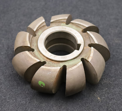 Bild des Artikels Halbrund-Formfräser-konvex-Radiusfräser-Radius-20mm-Ø123x40xØ40mm-mit-LKN