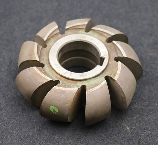 Bild des Artikels Halbrund-Formfräser-konvex-Radiusfräser-Radius-20mm-Ø123x40xØ40mm-mit-LKN