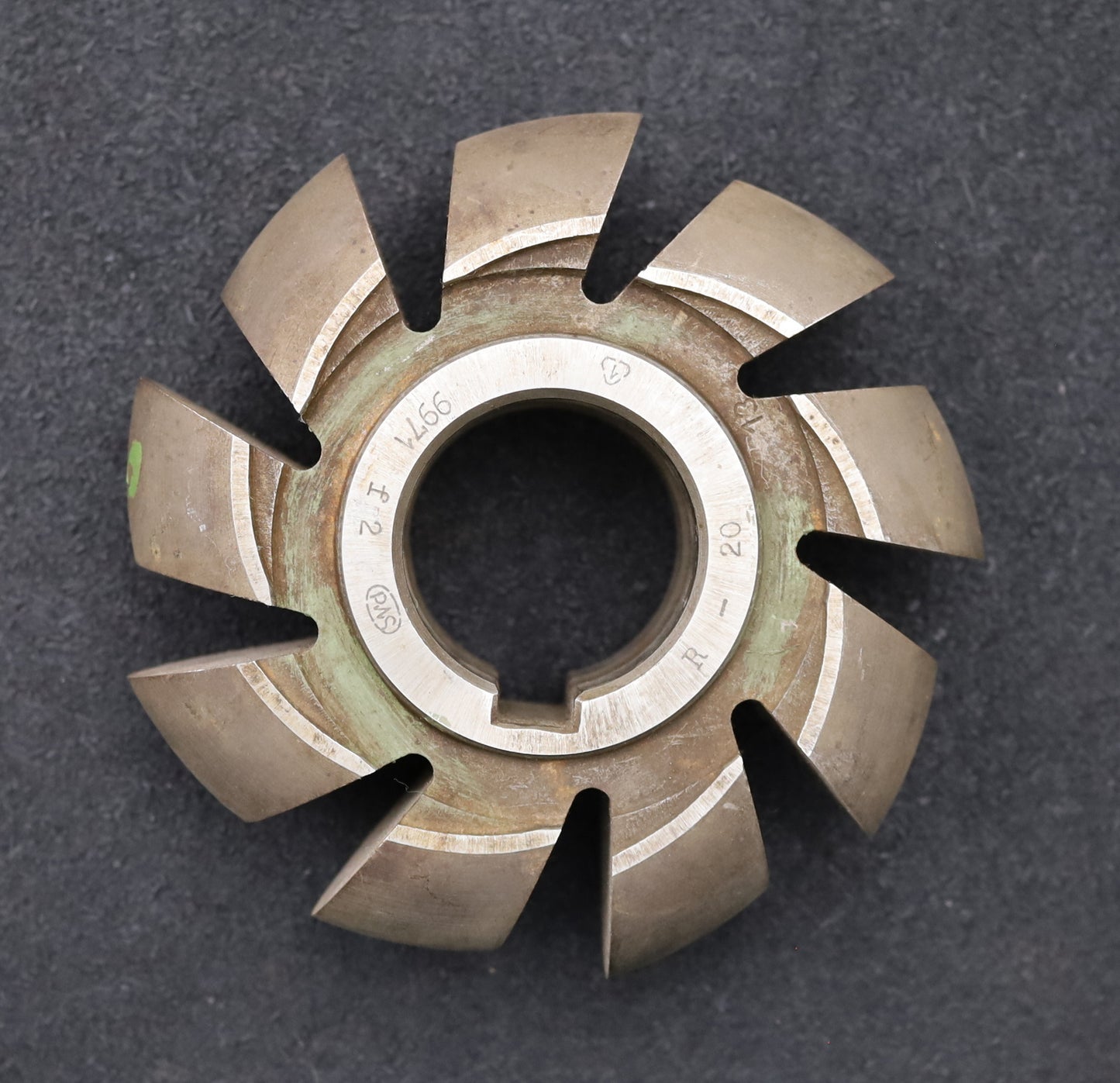 Bild des Artikels Halbrund-Formfräser-konvex-Radiusfräser-Radius-20mm-Ø123x40xØ40mm-mit-LKN