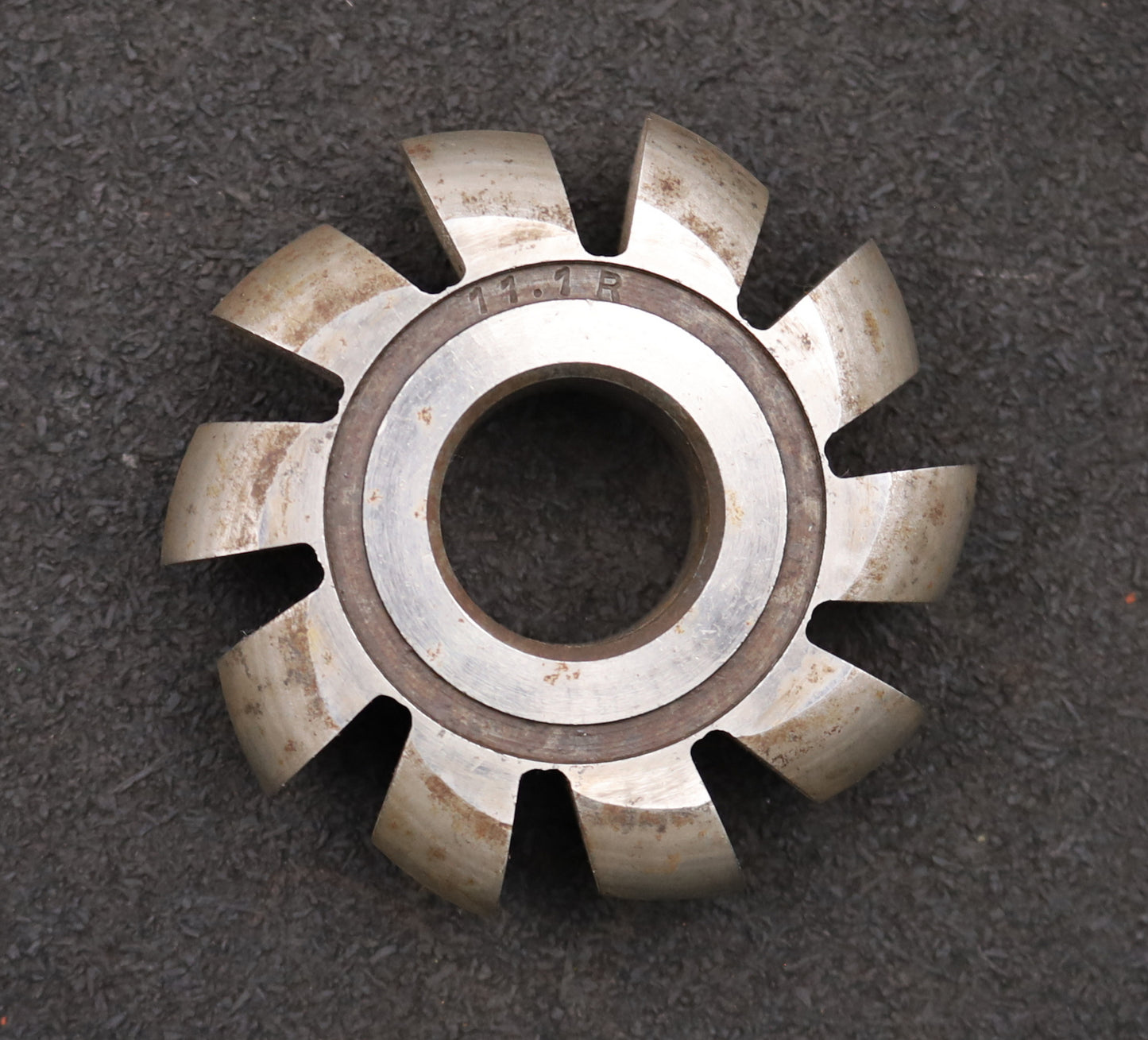 Bild des Artikels Halbrund-Formfräser-konvex-Radiusfräser-Radius-11,1mm-Ø80x22,2xØ25mm-HSS