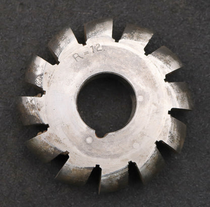 Bild des Artikels Halbrund-Formfräser-konvex-Radiusfräser-Radius-12mm-Ø100x24xØ32mm-mit-LKN