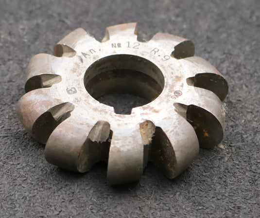 Bild des Artikels Halbrund-Formfräser-konvex-Radiusfräser-Radius-9mm-Ø73x18xØ27mm-mit-LKN