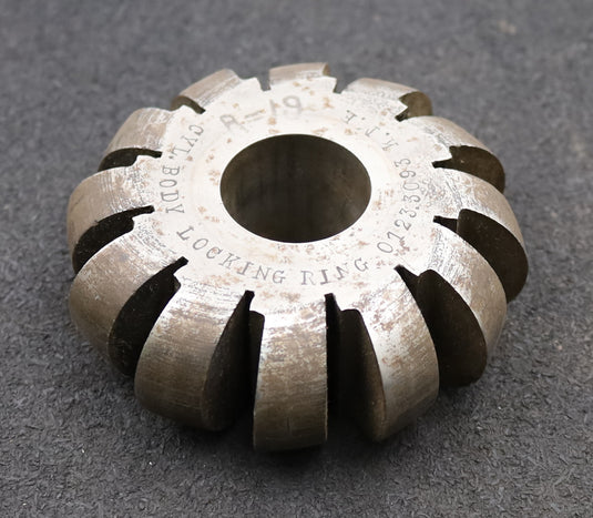 Bild des Artikels Halbrund-Formfräser-konvex-Radiusfräser-Radius-19mm-Ø103x38xØ32mm-hinterdreht