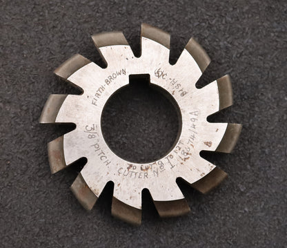 Bild des Artikels FIRTH-BROWN-Rollkettenrad-Formfräser-Teilung=-9,525mm=-3/8''-Ø70x27mm-Profil-1