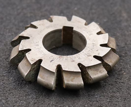 Bild des Artikels FIRTH-BROWN-Rollkettenrad-Formfräser-Teilung=-9,525mm=-3/8''-Ø70x27mm-Profil-2