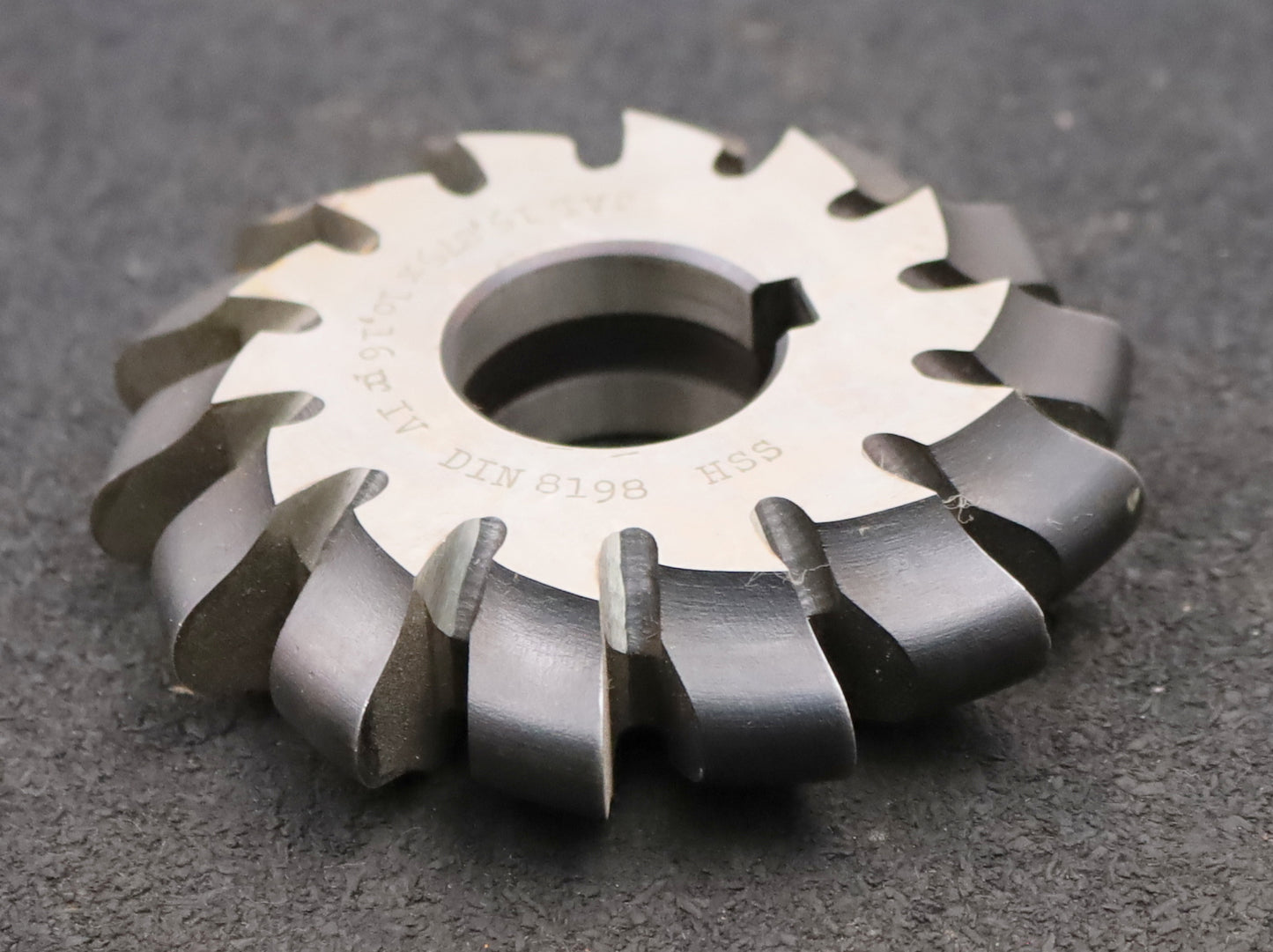 Bild des Artikels JAL-Rollkettenrad-Formfräser-Teilung=-15,875mm=-5/8''-RollenØ-10,16mm-Ø90x27mm