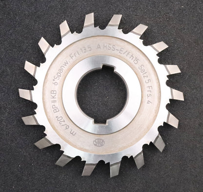 Bild des Artikels PWS-Zahnstangen-Formfräser-m=-6,0mm-BP-II-EGW-20°-Ø170xØ27mm-mit-2x-LKN