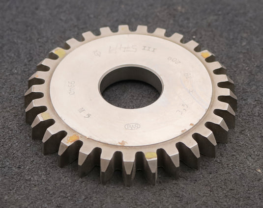 Bild des Artikels PWS-Scheibenschneidrad-m=-3,5mm-EGW-20°-Z=-29-BP-III-Ø111x13xØ1-1/4"-gebraucht