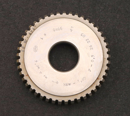 Bild des Artikels PWS-Scheibenschneidrad-m=-2,25mm-EGW-20°-Z=-45-hkw--1,85-Ø102x20xØ1-1/4"