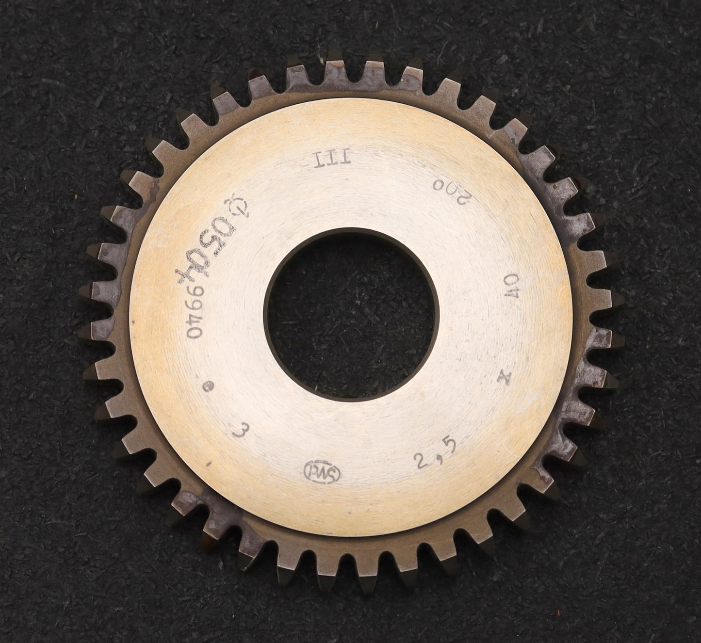 Bild des Artikels PWS-Scheibenschneidrad-m=-2,5mm-EGW-20°-Z=-40-BP-III-Ø106x10xØ1-1/4"-