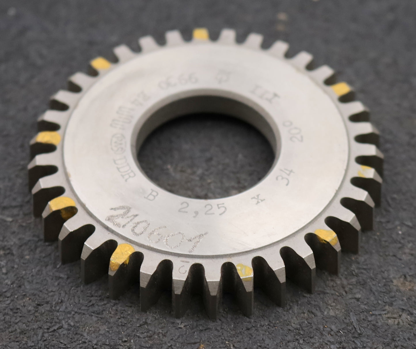 Bild des Artikels PWS-Scheibenschneidrad-m=-2,25mm-EGW-20°-Z=-34-BP-III-Ø81x11xØ1-1/4"-Qualität-B