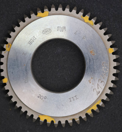 Bild des Artikels PWS-Scheibenschneidrad-m=-2mm-EGW-20°-Z=-50-BP-III-Ø105x10xØ1-3/4"-gebraucht