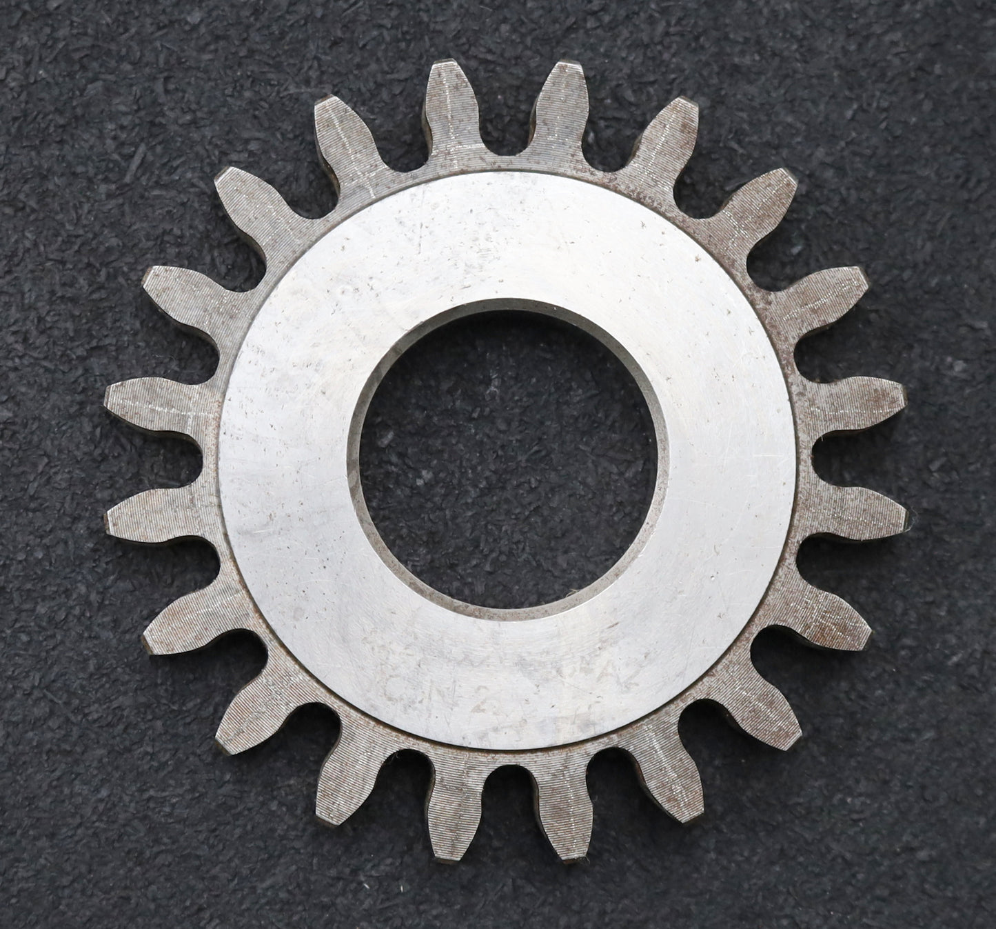 Bild des Artikels TOS-Scheibenschneidrad-m=-4mm-EGW-20°-Z=-20-Ø89x10xØ1-1/4"-gebraucht