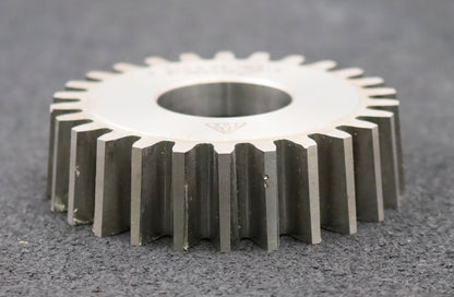 Bild des Artikels TOS-Scheibenschneidrad-m=-3mm-EGW-20°-Z=-26-Ø85x22xØ1-1/4"---zwei-Abschläge