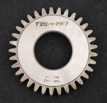 Bild des Artikels Scheibenschneidrad-m=-3mm-EGW-20°-Z=-33-Ø108x22xØ1-3/4"-HSS30-gebraucht