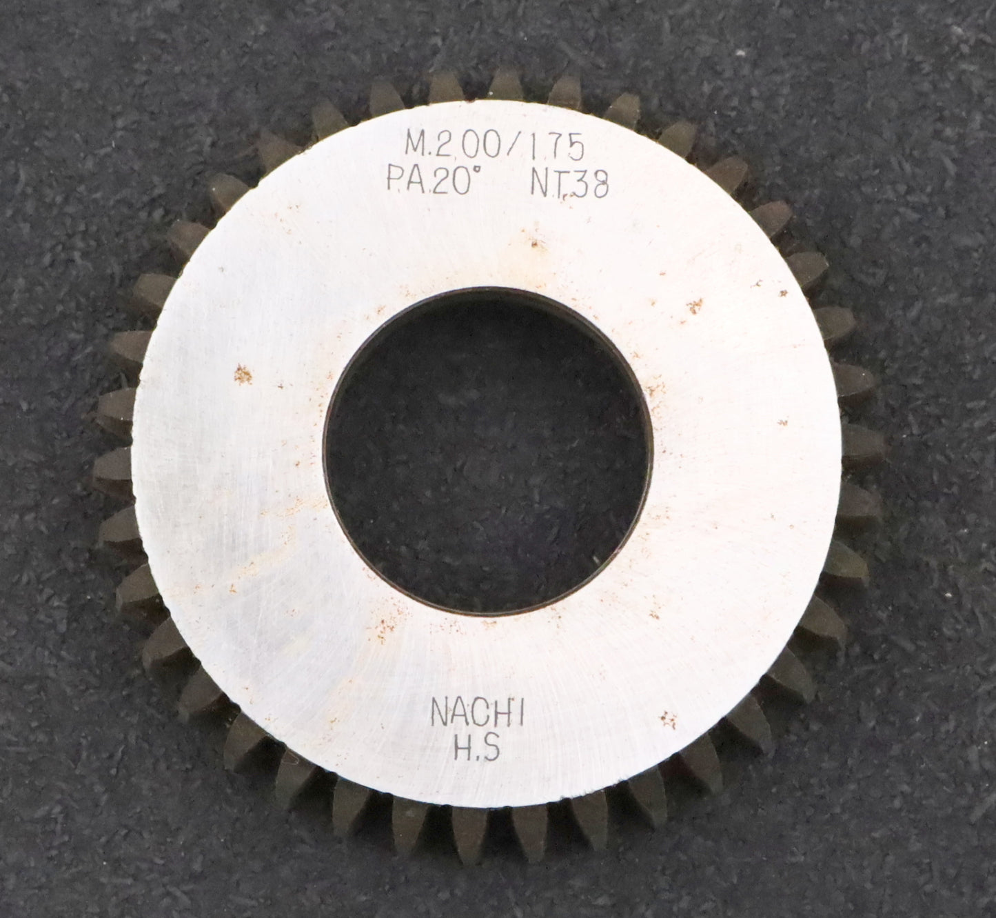Bild des Artikels NACHI-Scheibenschneidrad-m=-2mm-EGW-20°-Z=-38-Ø82x20xØ1-1/4"-gebraucht