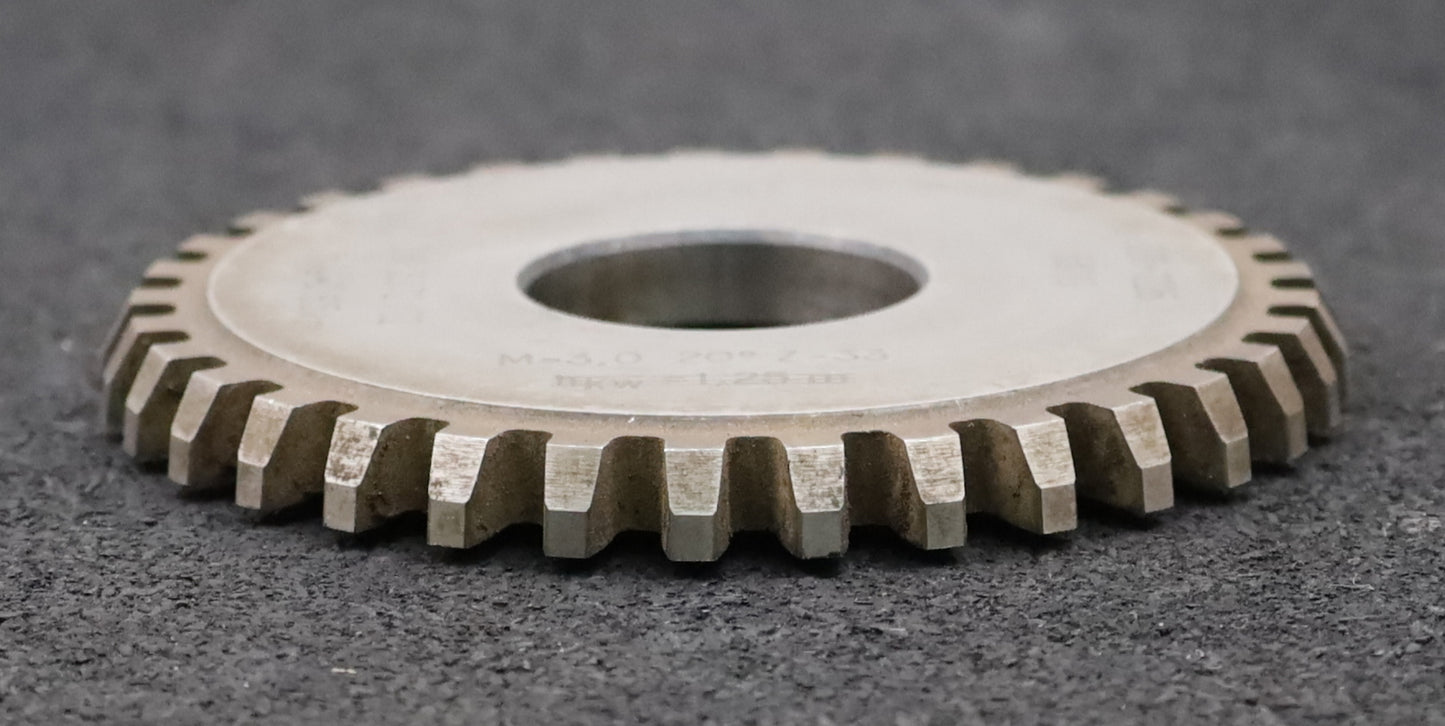 Bild des Artikels LORENZ-Scheibenschneidrad-m=-3mm-EGW-20°-Z=-33-hkw=-0,65xm-BP-II-DIN3972