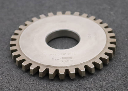 Bild des Artikels LORENZ-Scheibenschneidrad-m=-3mm-EGW-20°-Z=-33-hkw=-0,65m-Ø101x10xØ1-1/4"