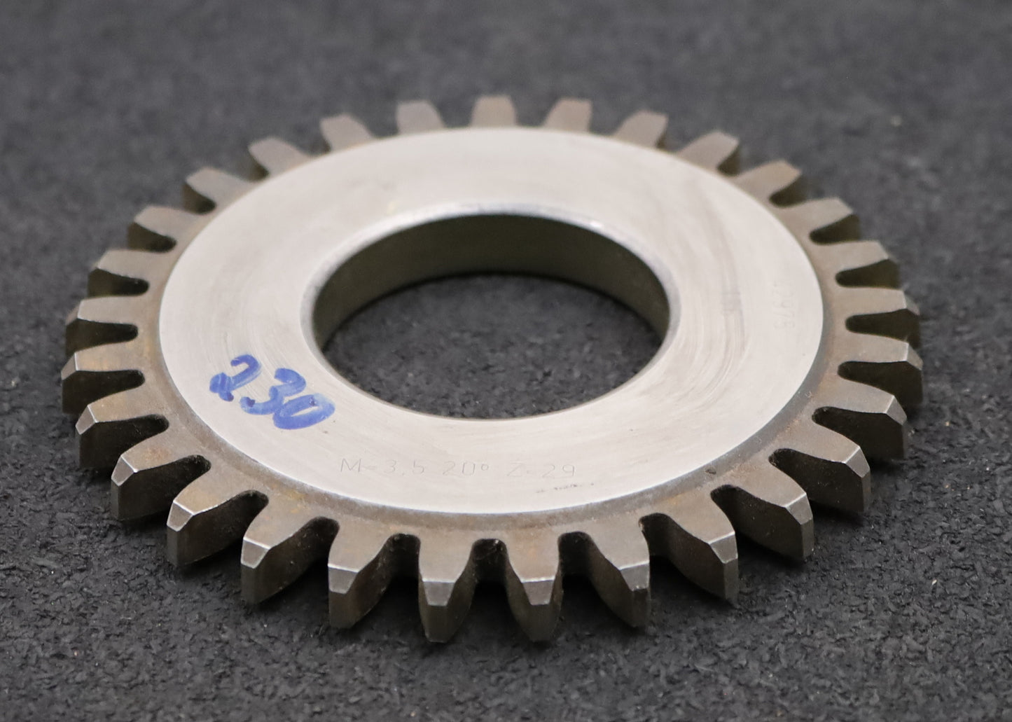 Bild des Artikels LORENZ-Scheibenschneidrad-m=-3,5mm-EGW-20°-Z=-29-Kh=-1,25xm-Ø109x11xØ1-3/4"