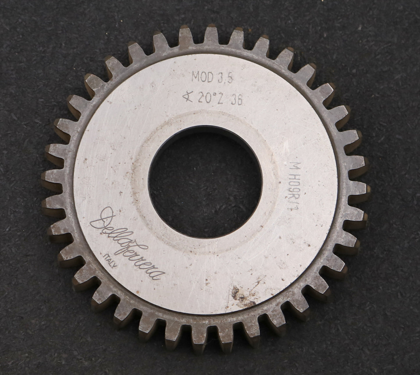 Bild des Artikels DELLAFERRERA-Scheibenschneidrad-m=-3,5mm-EGW-20°-Z=-36-Ø135x22xØ1-3/4"-gebraucht