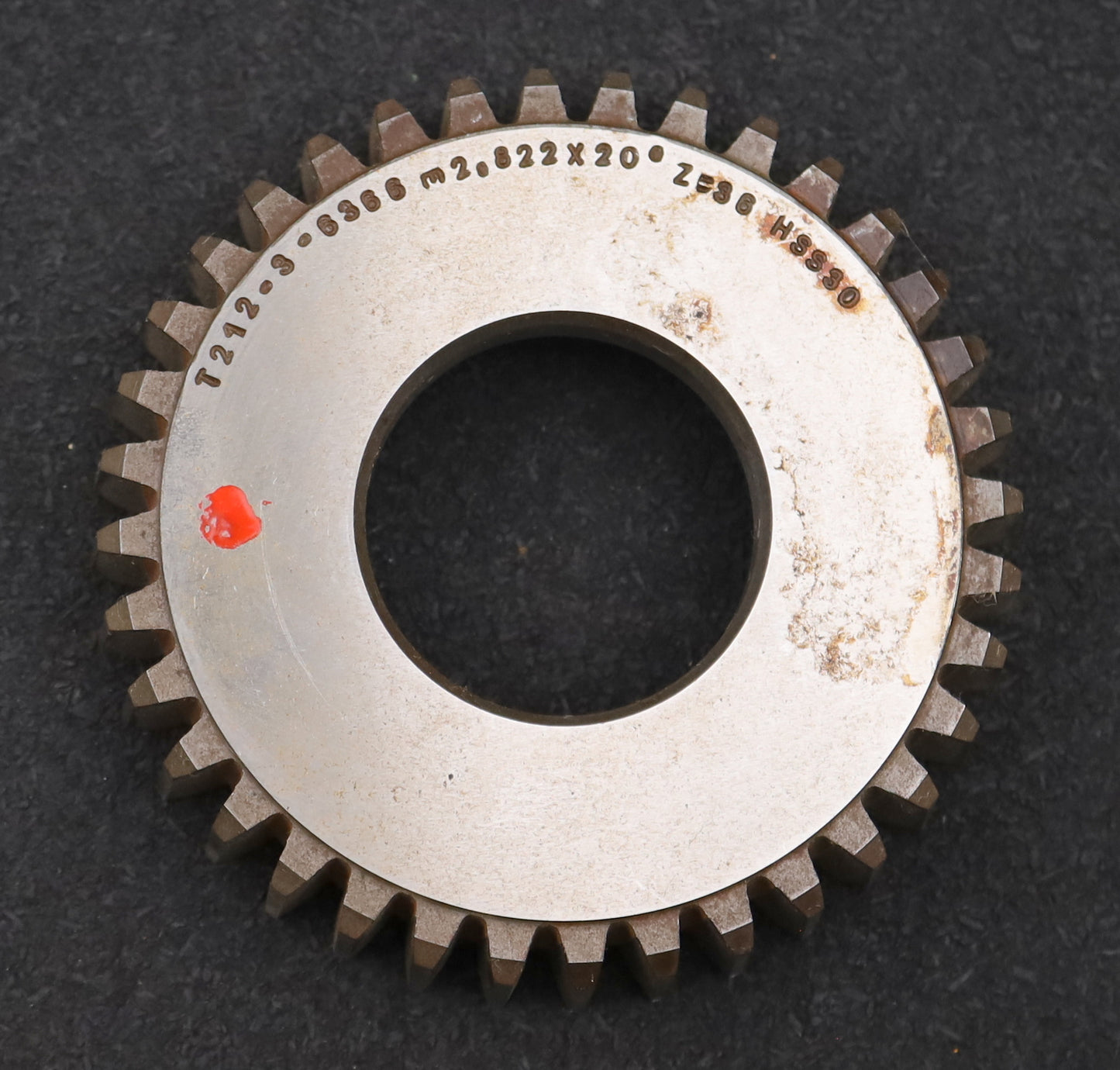 Bild des Artikels Scheibenschneidrad-m=-2,822mm-EGW-20°-Z=-36-Ø109x24xØ1-3/4"-HSS30-gebraucht