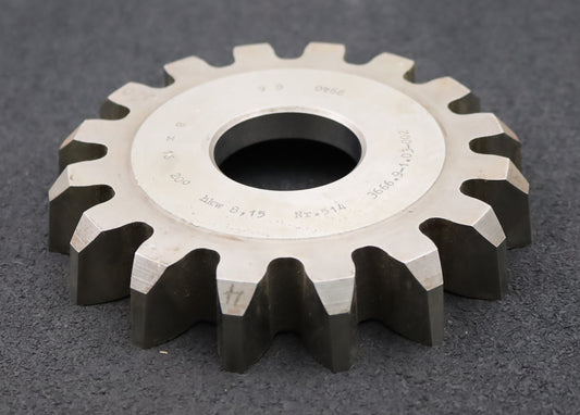 Bild des Artikels Scheibenschneidrad-m=-8mm-EGW-20°-Z=-16-hkw=-8,15-Ø149x25xØ1-3/4"-gebraucht