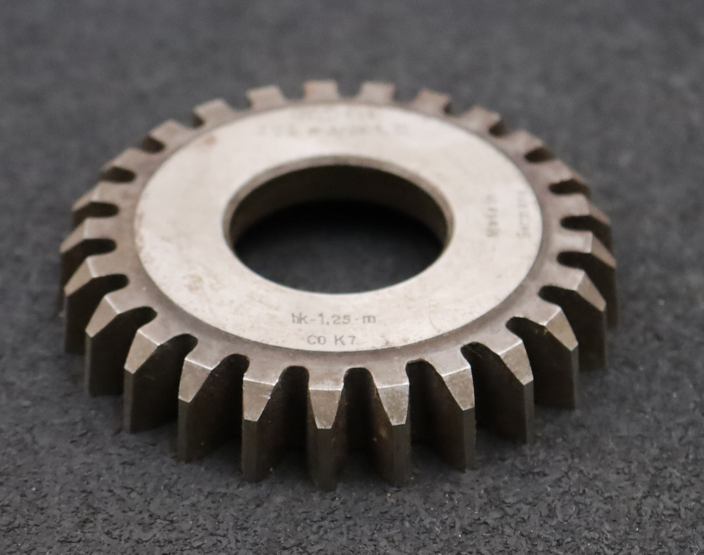 Bild des Artikels PWS-Scheibenschneidrad-m=-3mm-EGW-20°-Z=-25-hk=-1,25m-BP-II-Ø82x15xØ1-1/4"