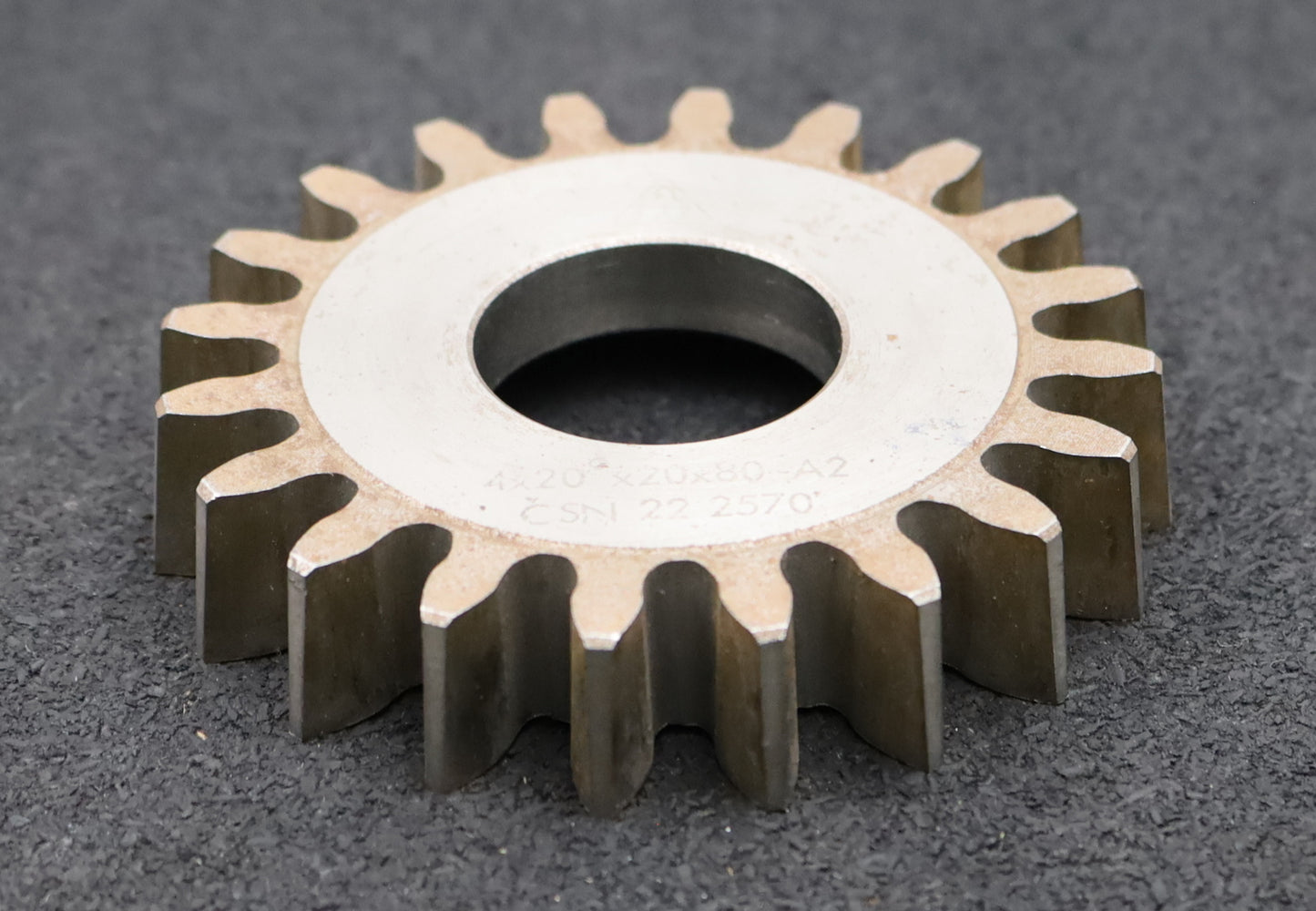 Bild des Artikels TOS-Scheibenschneidrad-m=-4mm-EGW-20°-Z=-20-Ø89x17xØ1-1/4"-gebraucht