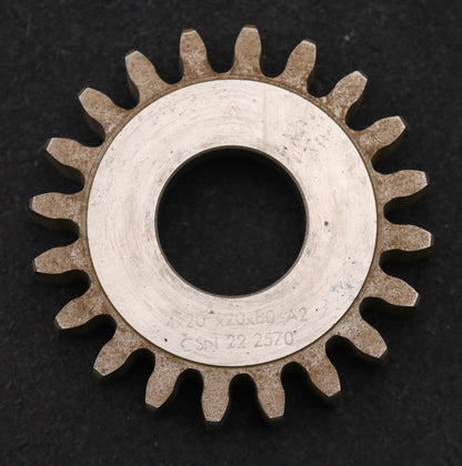 Bild des Artikels TOS-Scheibenschneidrad-m=-4mm-EGW-20°-Z=-20-Ø89x17xØ1-1/4"-gebraucht