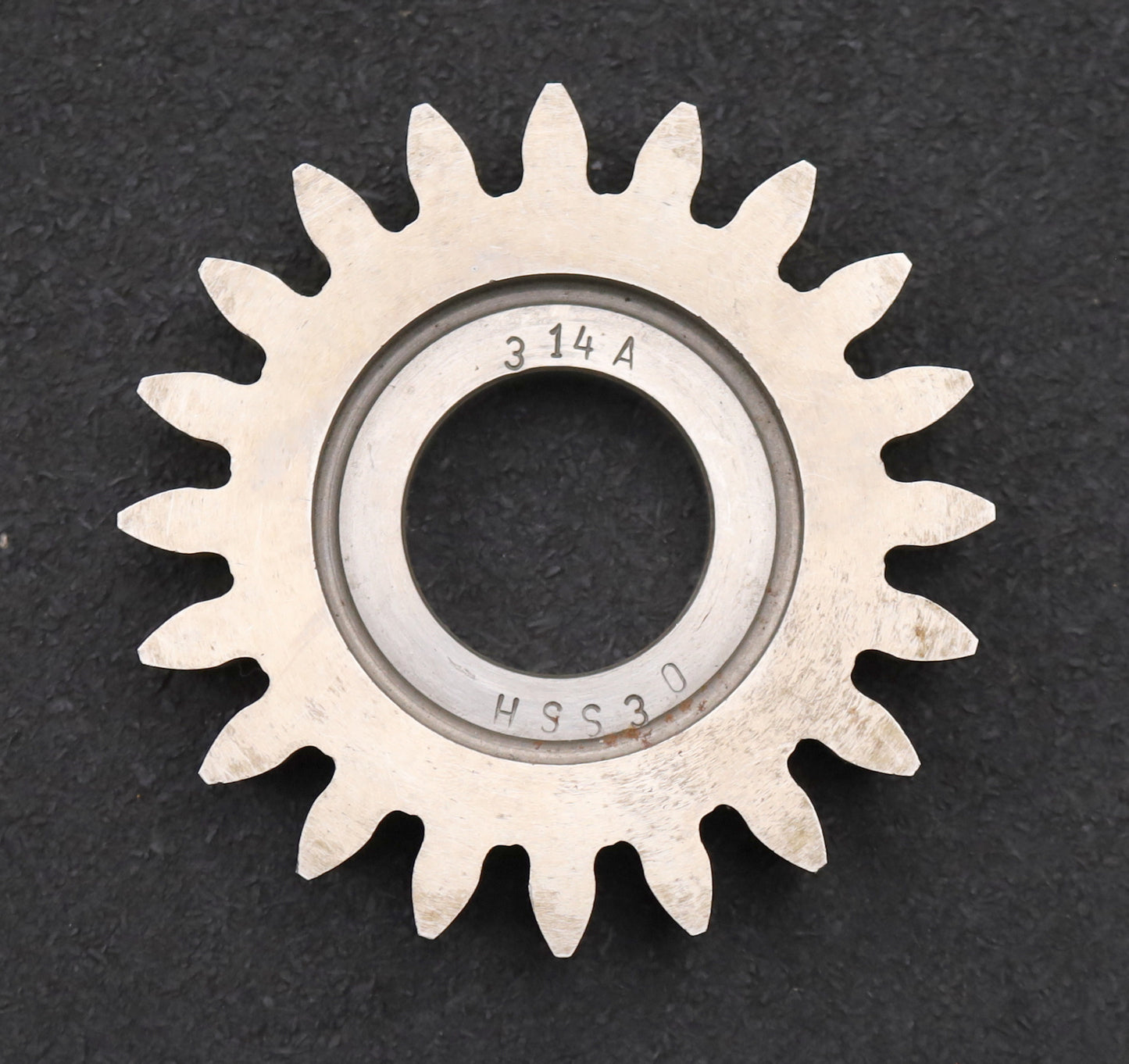 Bild des Artikels TOS-Scheibenschneidrad-m=-4mm-EGW-20°-Z=-20-Ø89x17xØ1-1/4"-gebraucht