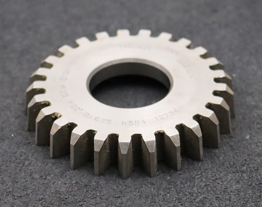 Bild des Artikels SVA-Scheibenschneidrad-m=-3mm-EGW-20°-Z=-25-DJ=-6,75-Ø83x14xØ1-1/4"-HS54