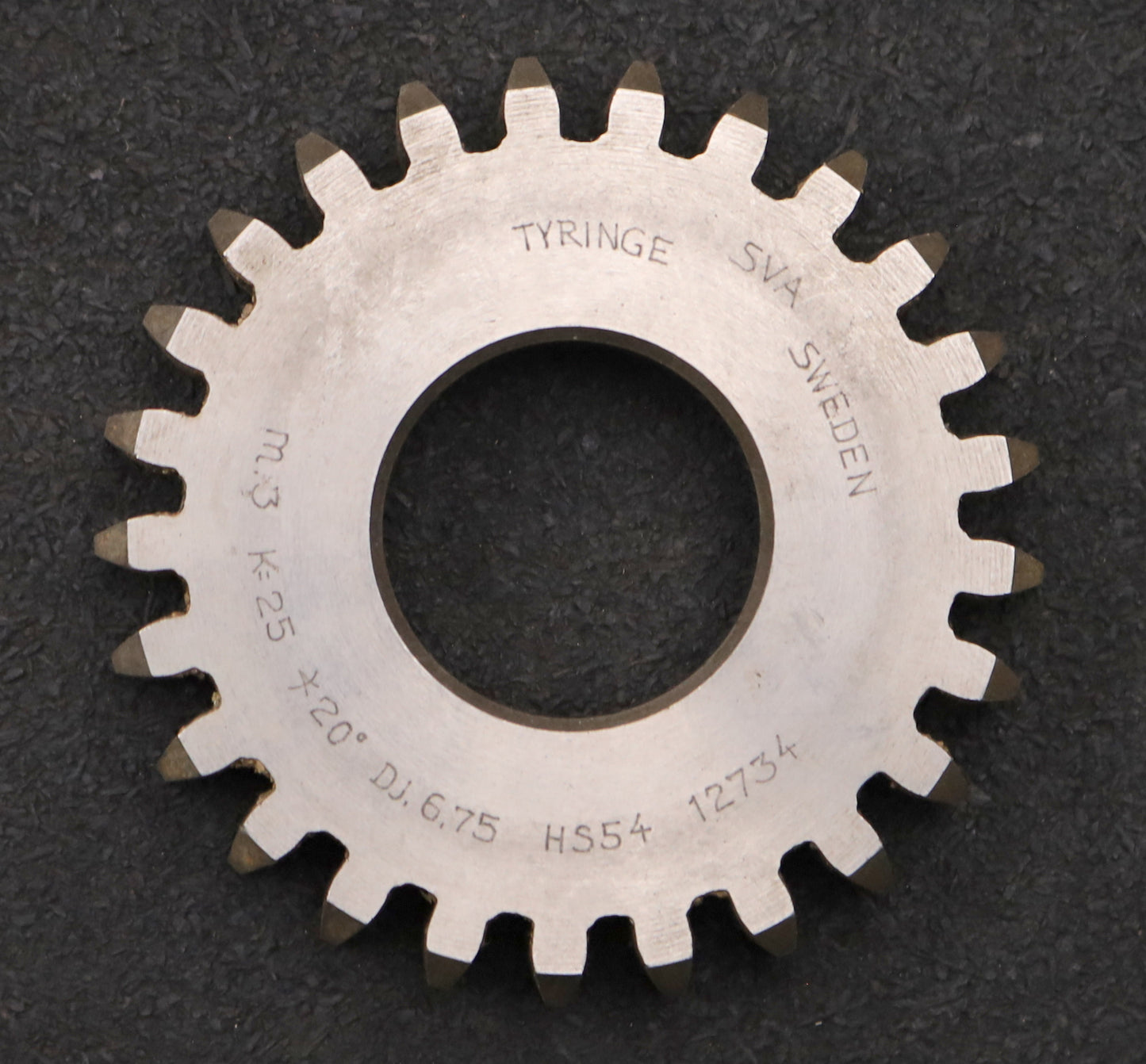 Bild des Artikels SVA-Scheibenschneidrad-m=-3mm-EGW-20°-Z=-25-DJ=-6,75-Ø83x14xØ1-1/4"-HS54