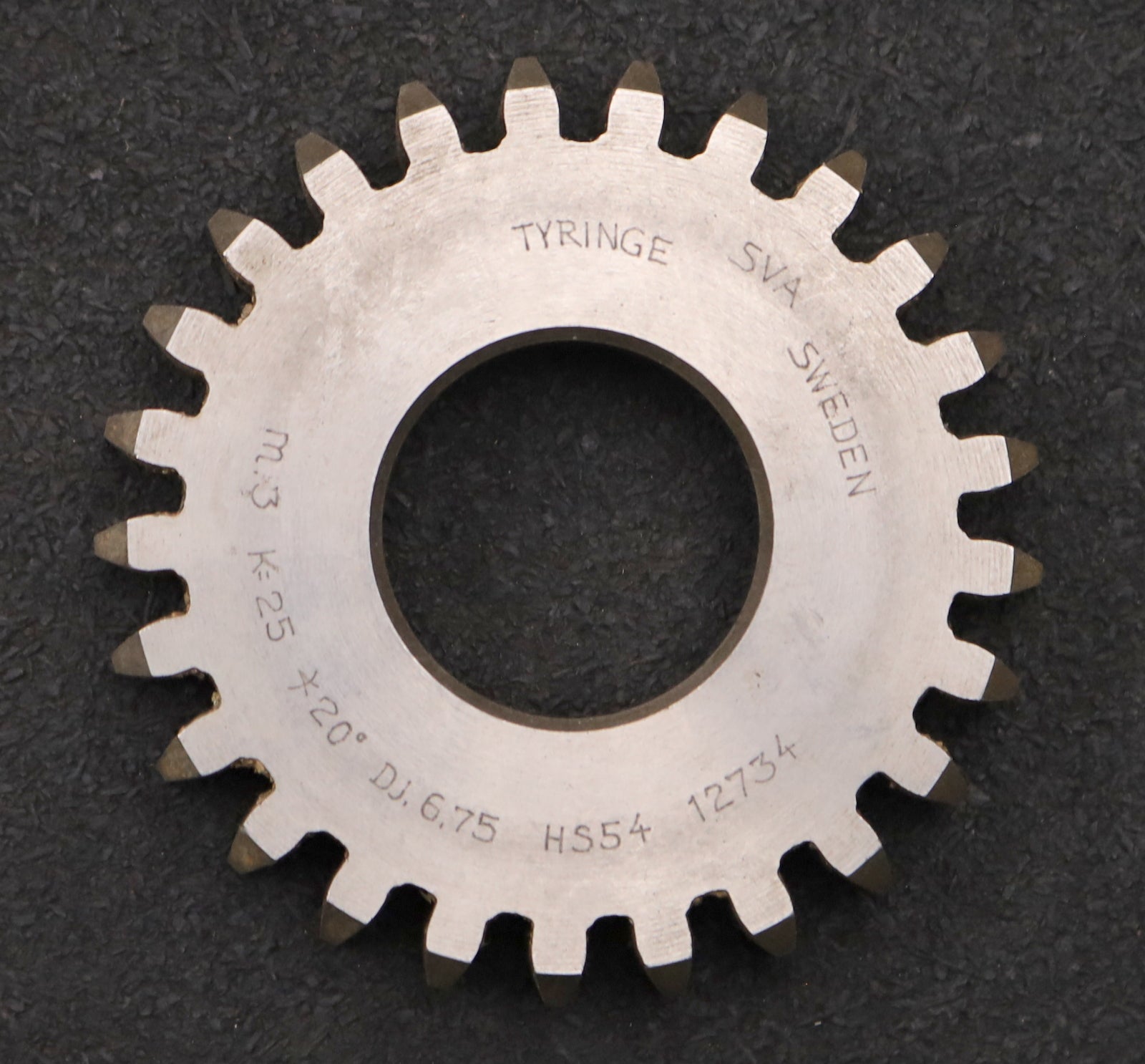 Bild des Artikels SVA-Scheibenschneidrad-m=-3mm-EGW-20°-Z=-25-DJ=-6,75-Ø83x14xØ1-1/4"-HS54