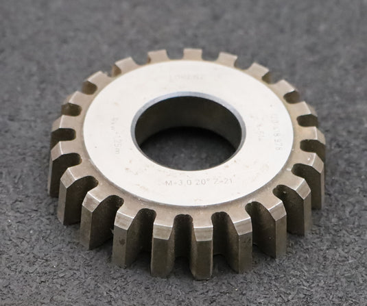 Bild des Artikels LORENZ-Scheibenschneidrad-m=-3mm-EGW-20°-Z=-21-hkw=-1,25m-Ø67x15xØ25mm-gebraucht